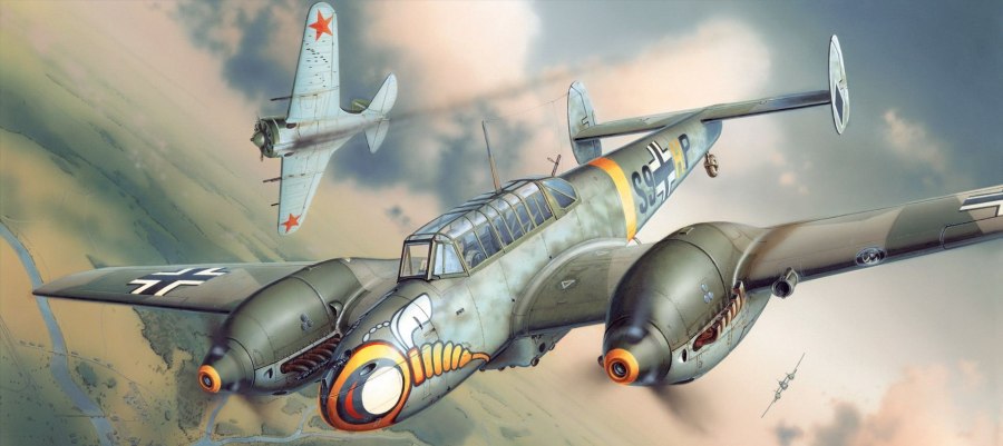 Eduard 1/48 bf 110 PROFIPACK
