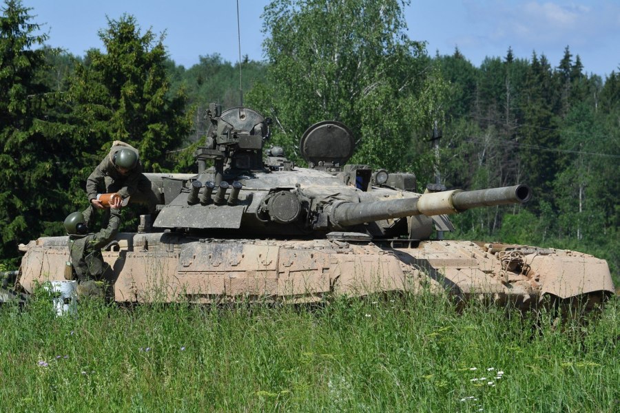 Т-80у Кантемировской дивизии