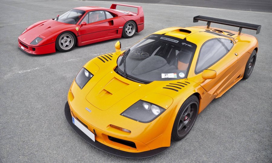 Спорткар MCLAREN f1