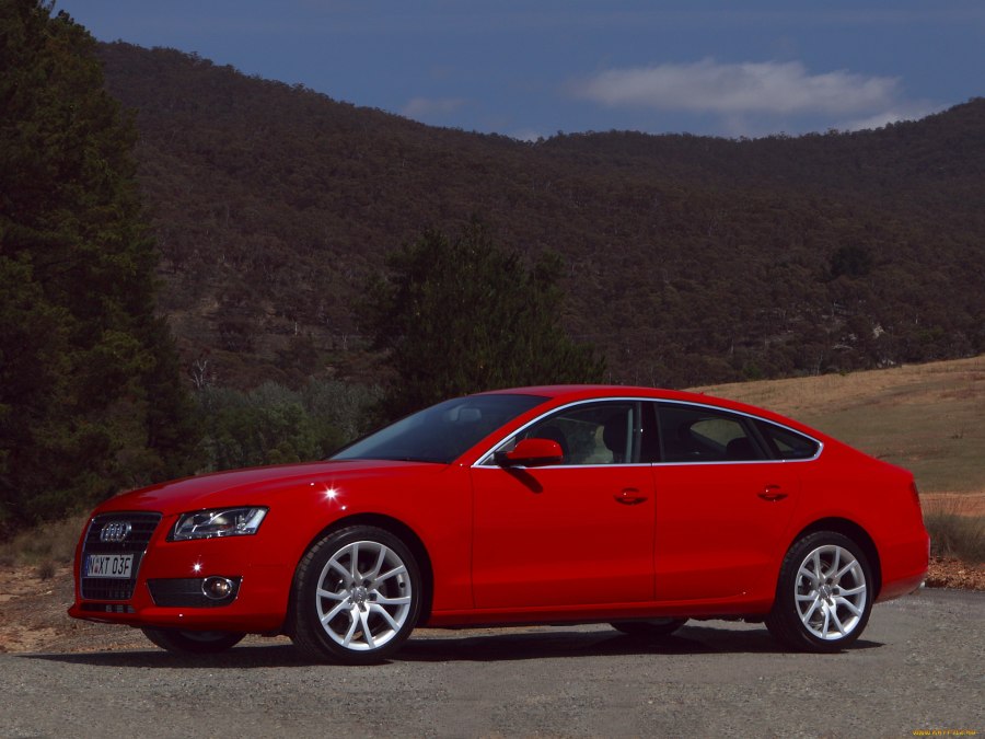 Audi a5 Sportback Red
