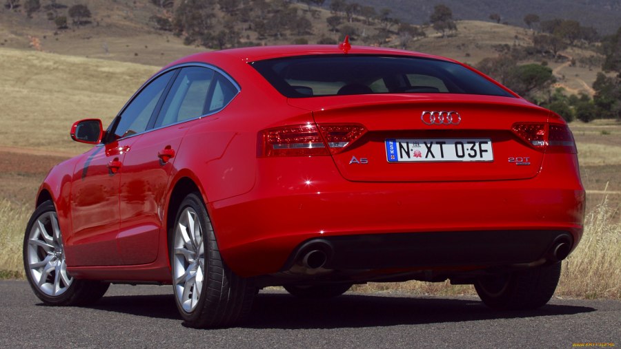 Audi a5 Sportback Red