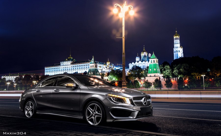 Мерседес CLA Москва Сити