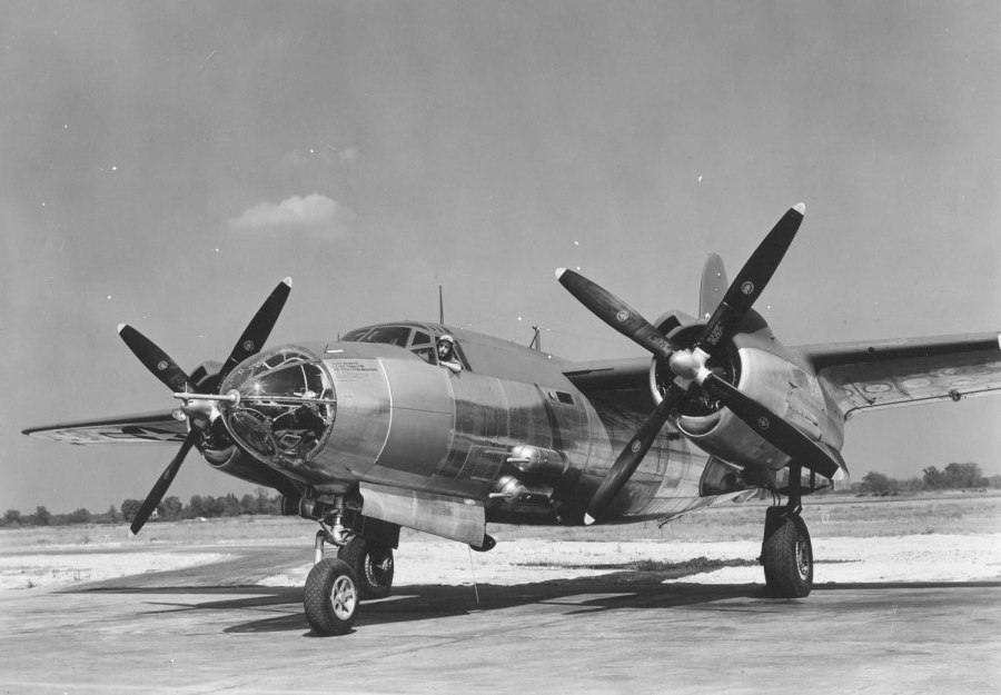 Самолет Мартин b-26 мародёр
