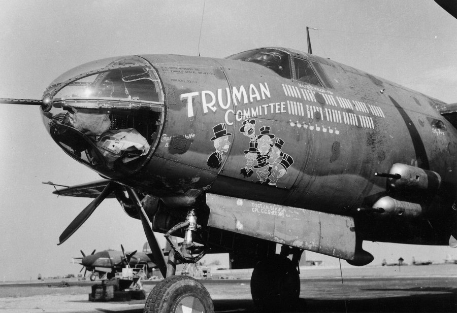Бомбардировщик Martin b-26а Marauder