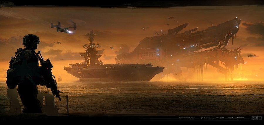 Battleship концепт арт