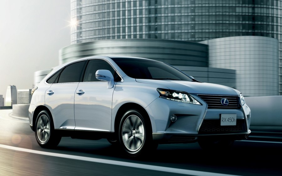 Lexus rx450h белый
