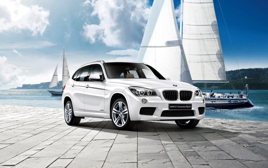 BMW x1 белая