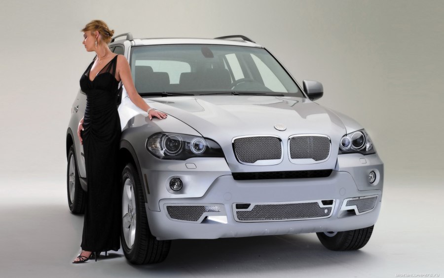 BMW x5 и девушки
