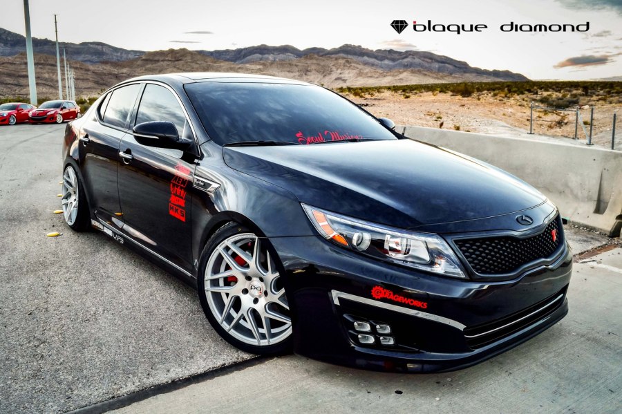 Kia Optima 2012 Black Tuning