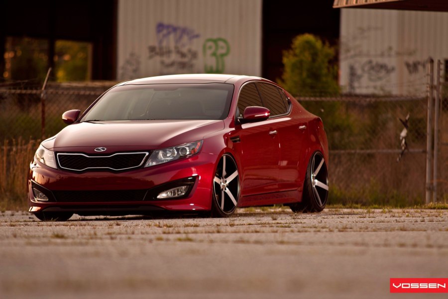 Kia Optima White Tuning