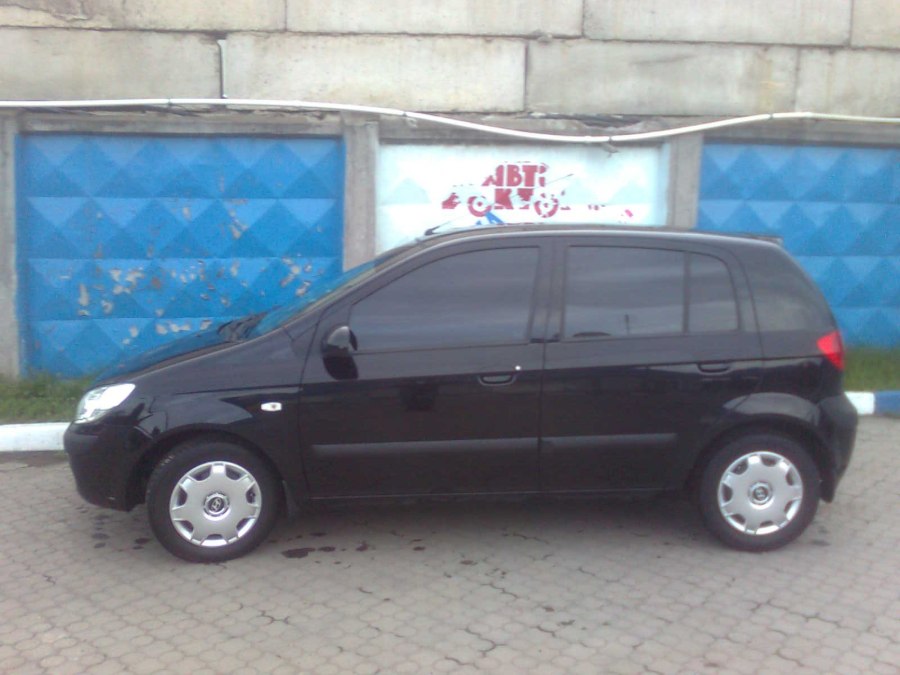 Hyundai Getz черный