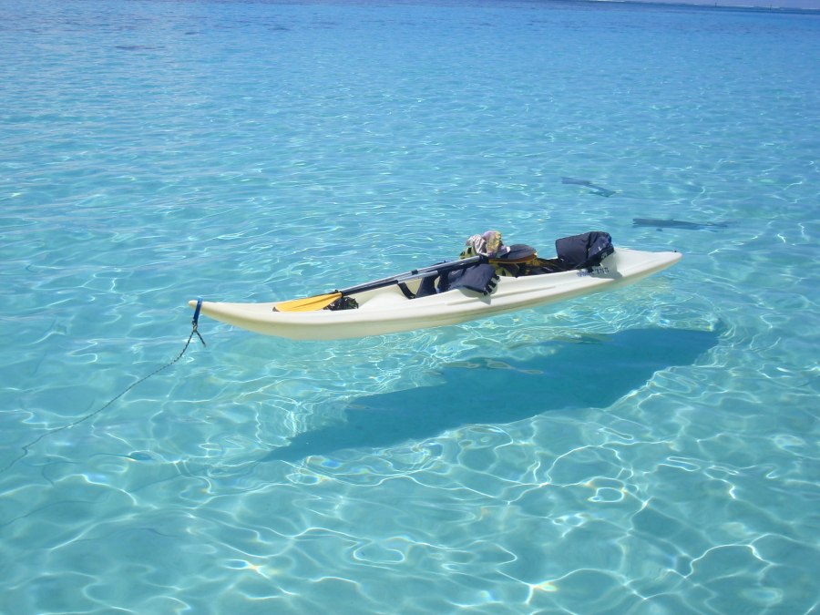 Лодка в море