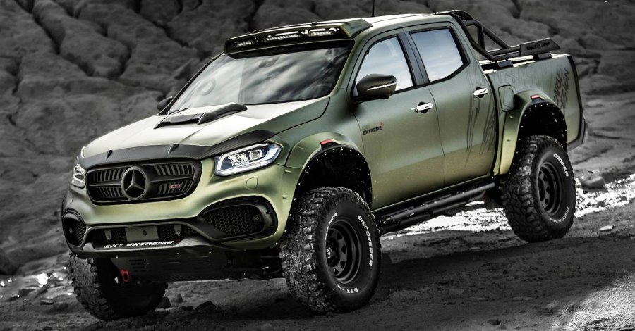 Mercedes x class 4x4 350 красный