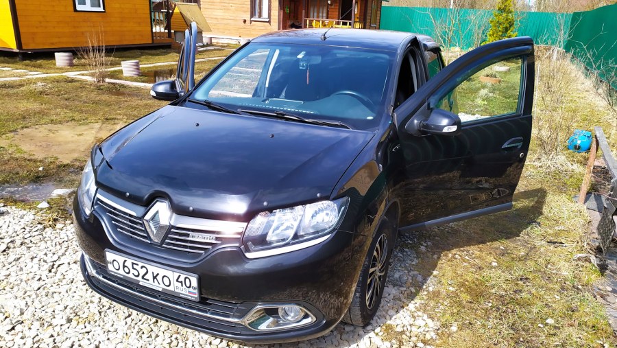Renault Logan 2 черный