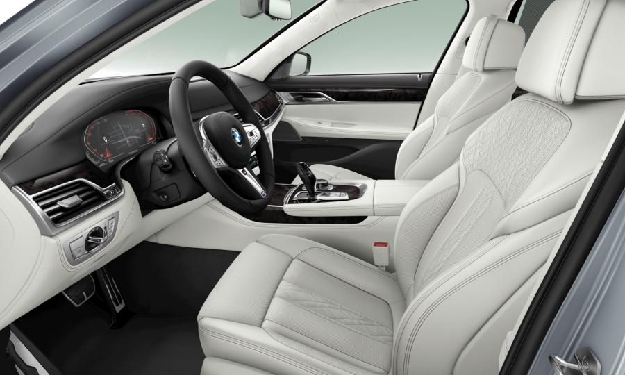 BMW g30 бежевый салон