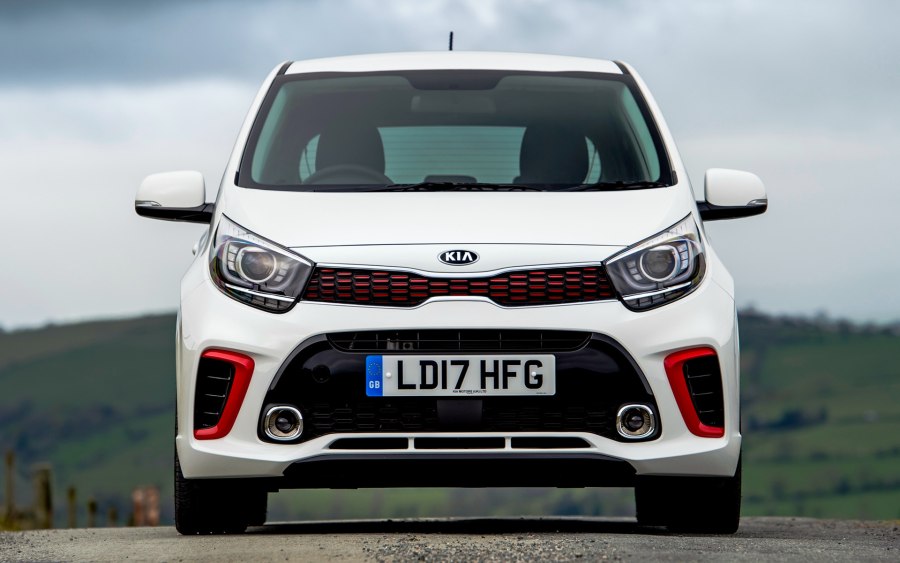 Picanto gt line 2021 желтая