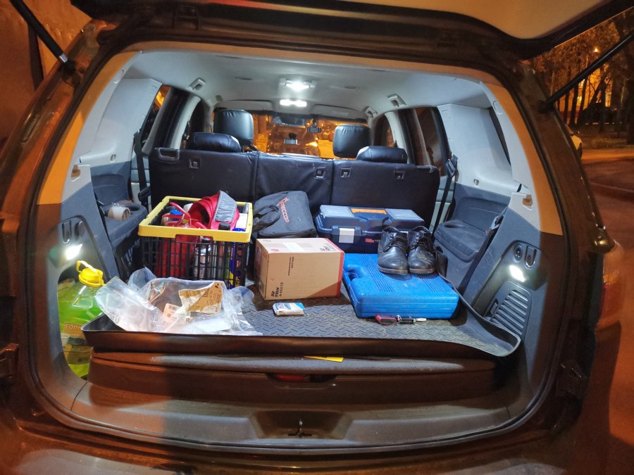 Chevrolet trailblazer II салон