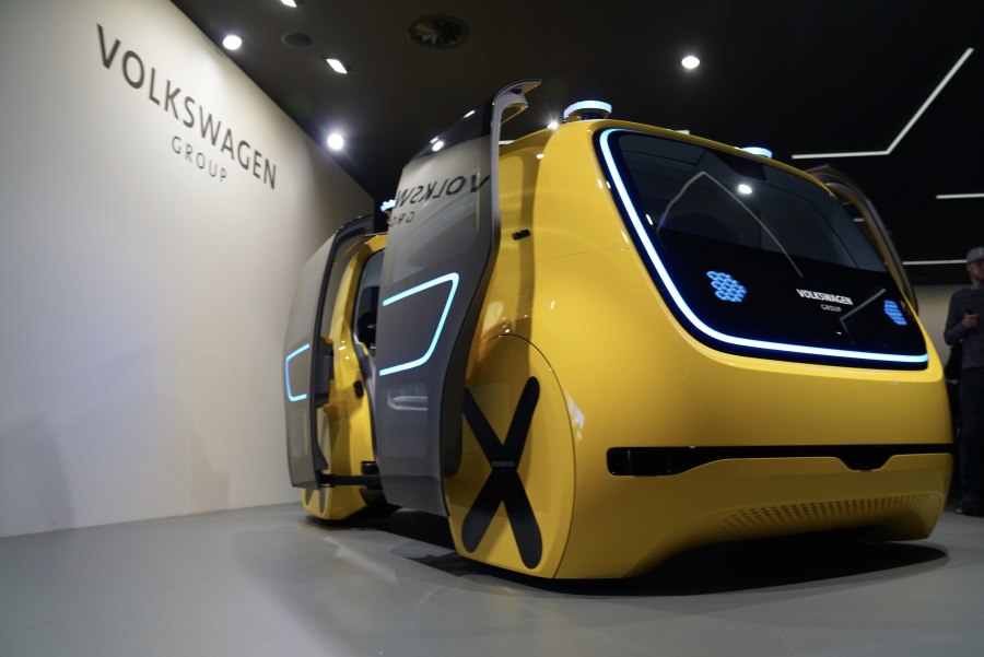 Беспилотные автомобили Volkswagen Sedric