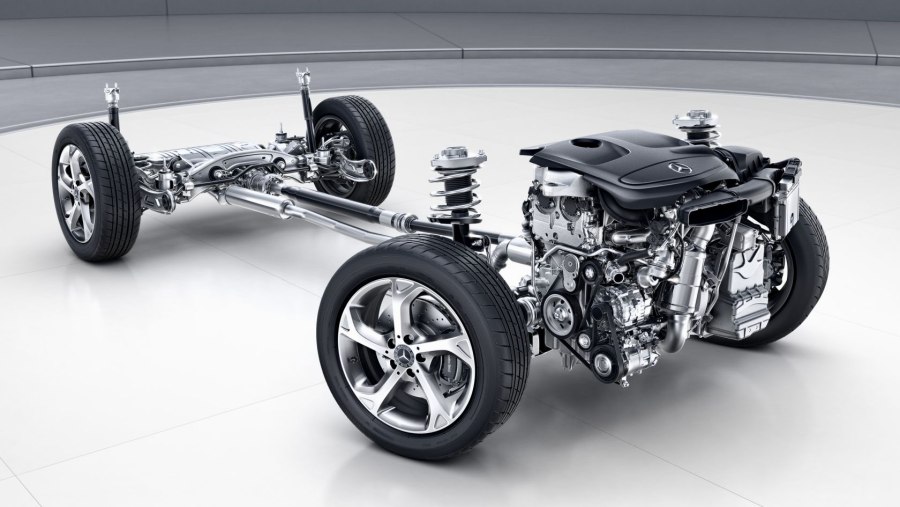 Подвеска Mercedes GLA