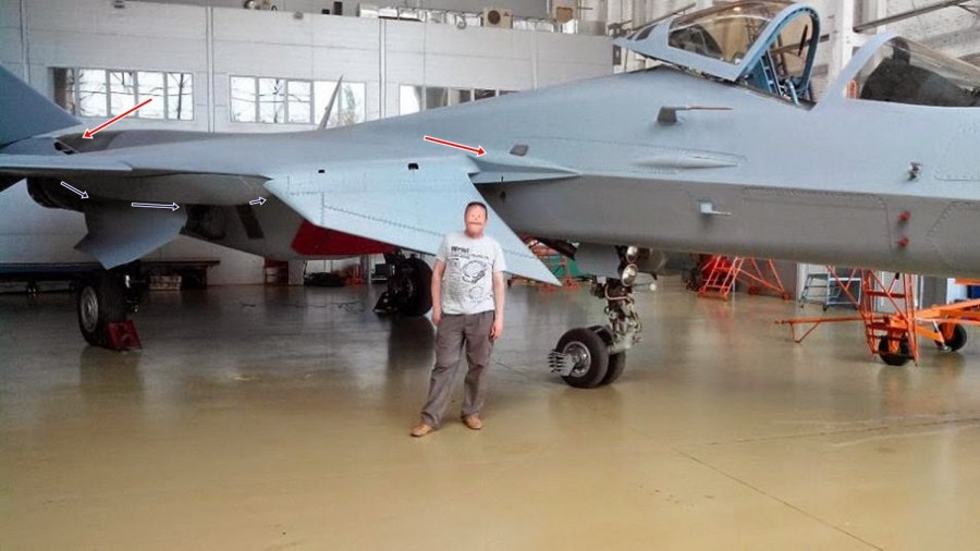 Су-57 ниши шасси