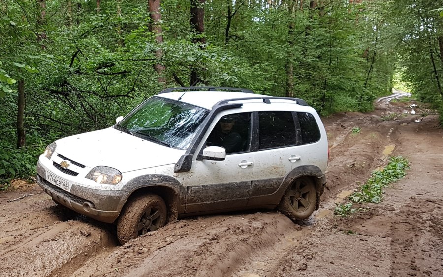 Niva Chevrolet оффроад