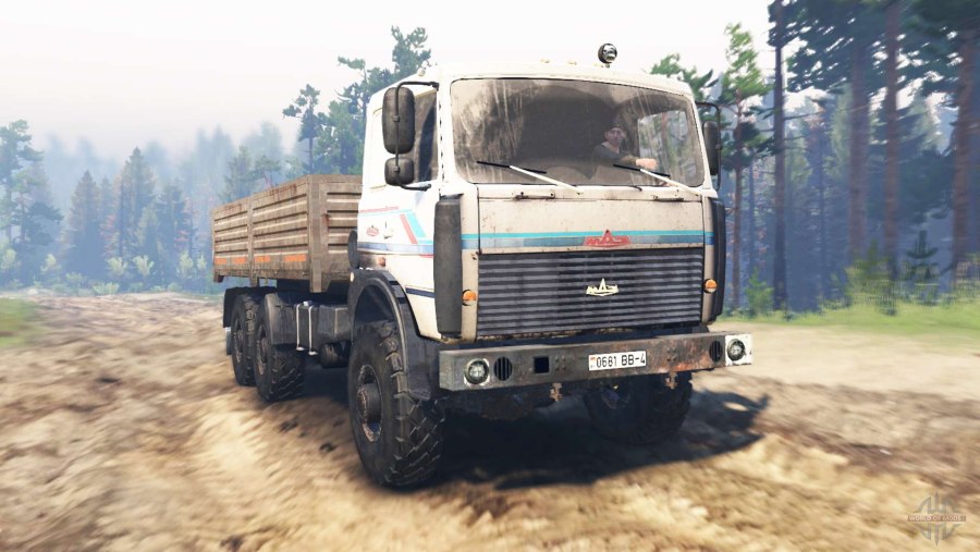 МАЗ 6317 Spin Tires