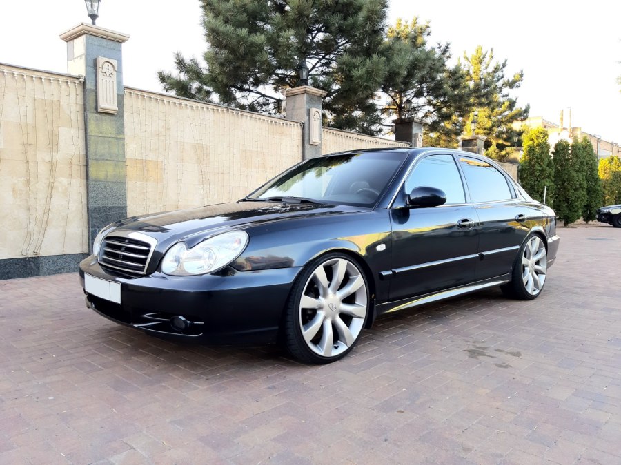 Hyundai Sonata 4 занижение