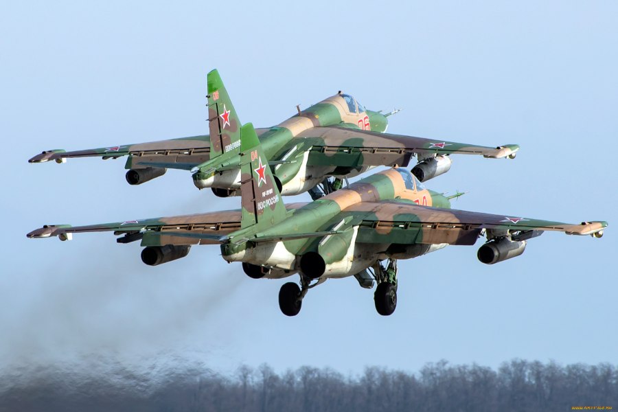 Штурмовик Су-25 Грач