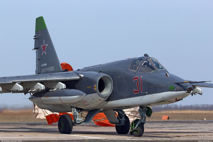 Самолёт-Штурмовик Су-25