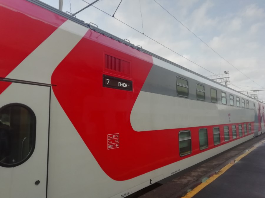 Двухэтажный вагон РЖД 2021