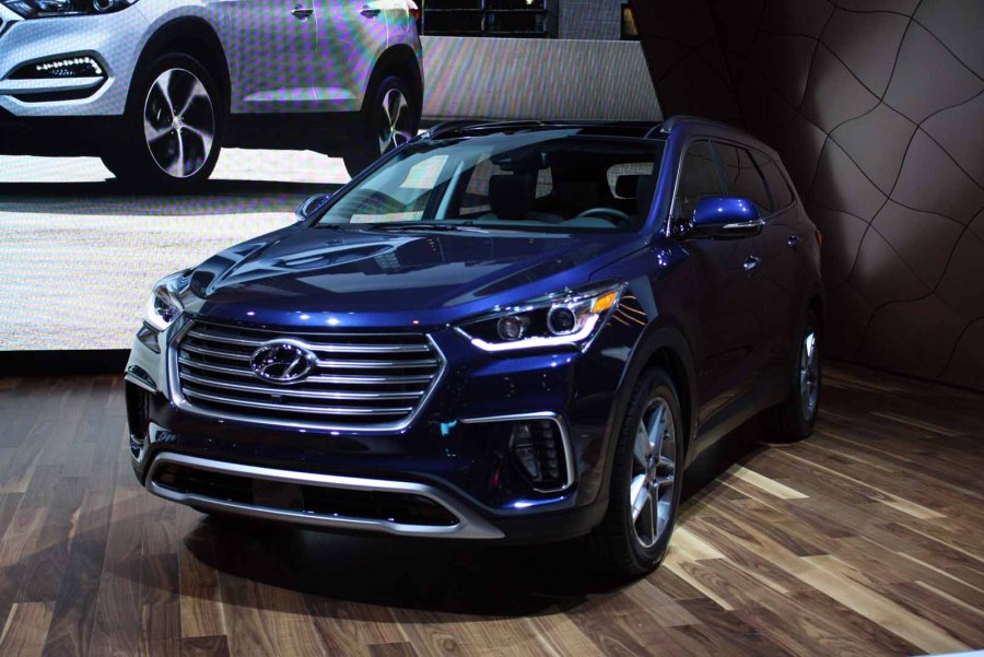 Hyundai Santa Fe 2017 года