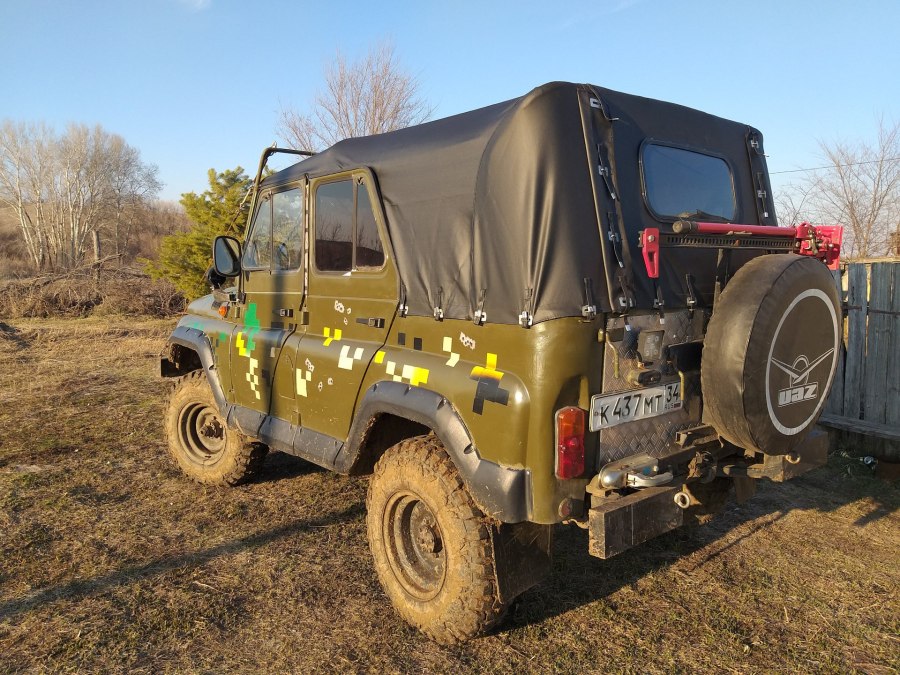 УАЗ 469 тентованный
