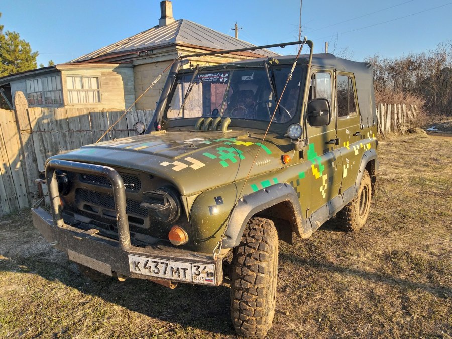 Тент на УАЗ 469