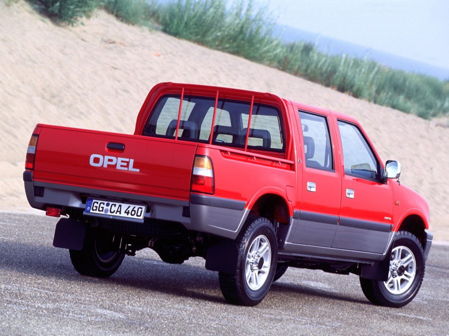 Opel Campo 2.5 МТ, 1992, пикап
