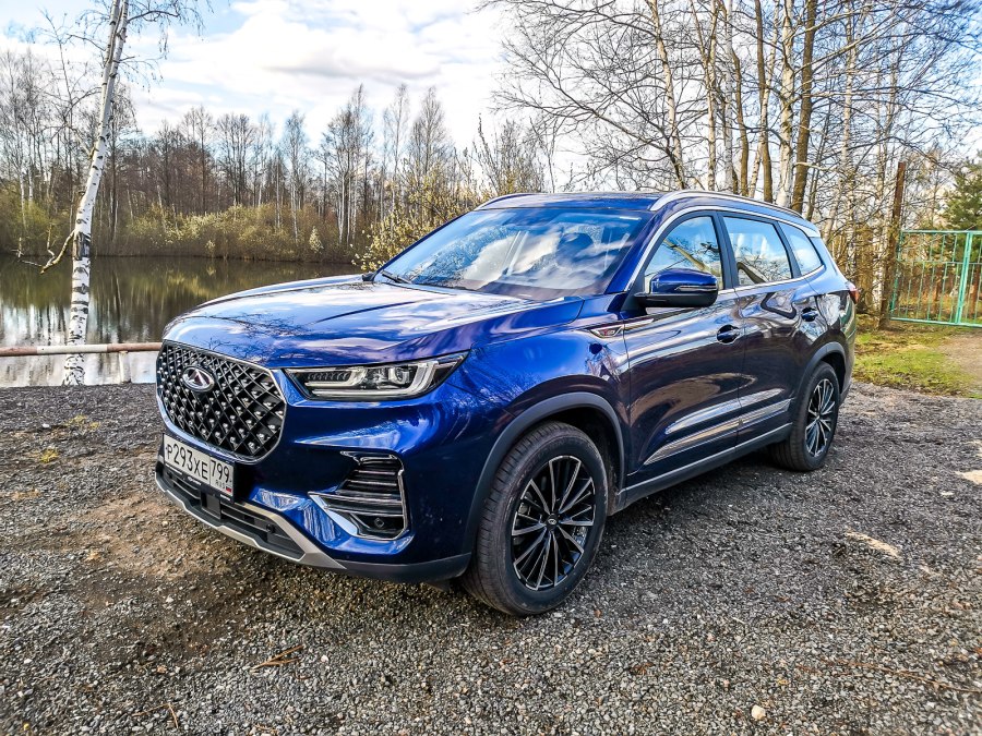 Chery Tiggo 8 синий