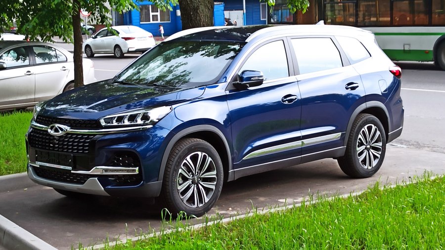 Chery Tiggo 8 синий