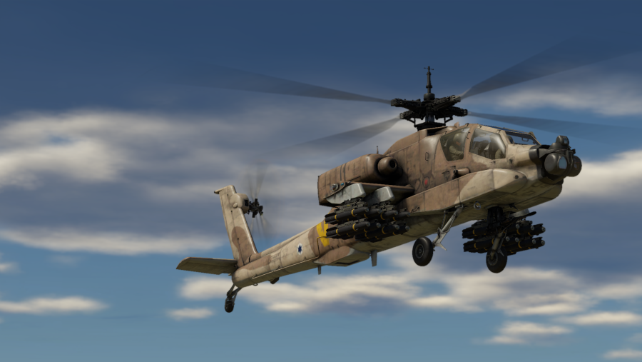 Боевой вертолёт MCDONNELL Douglas Ah-64 Apache