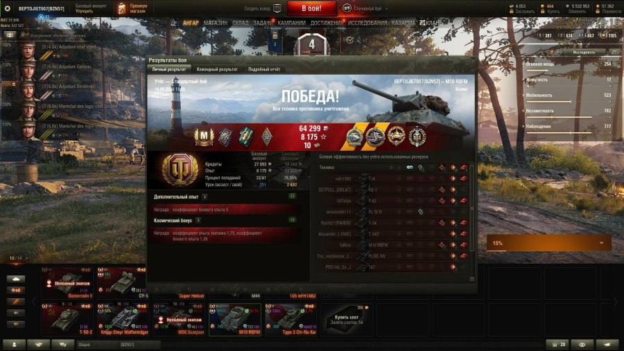 Техника за боны World of Tanks