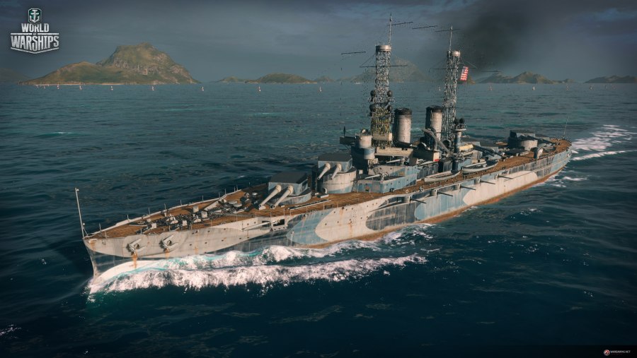 Линкор Вайоминг World of Warships