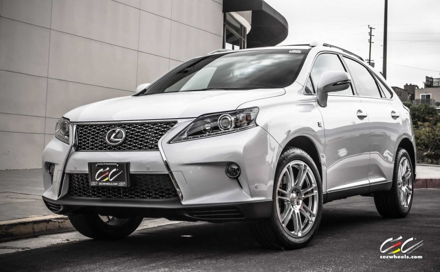Lexus rx350 2015 Tuning черный