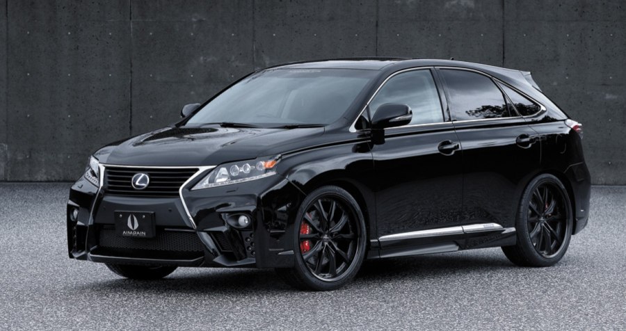 Lexus rx450h в обвесе