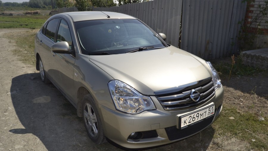 Ниссан альмера серый