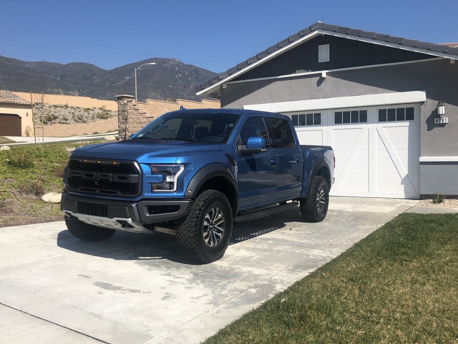 Ford Raptor Blue