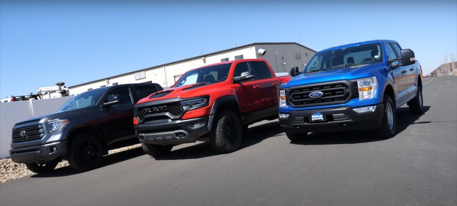Toyota Tundra Ford f150