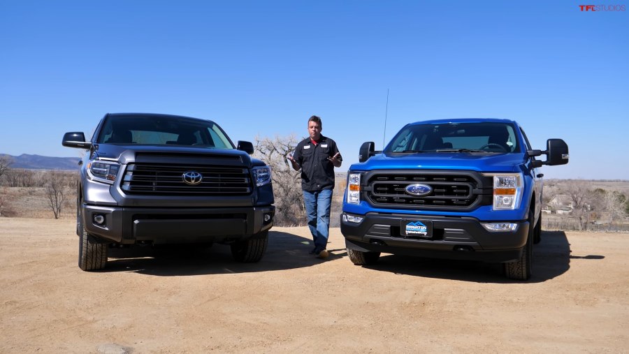 Toyota Tundra Ford f150