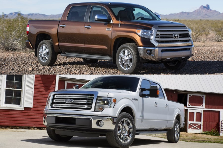 Toyota Tundra Ford f150