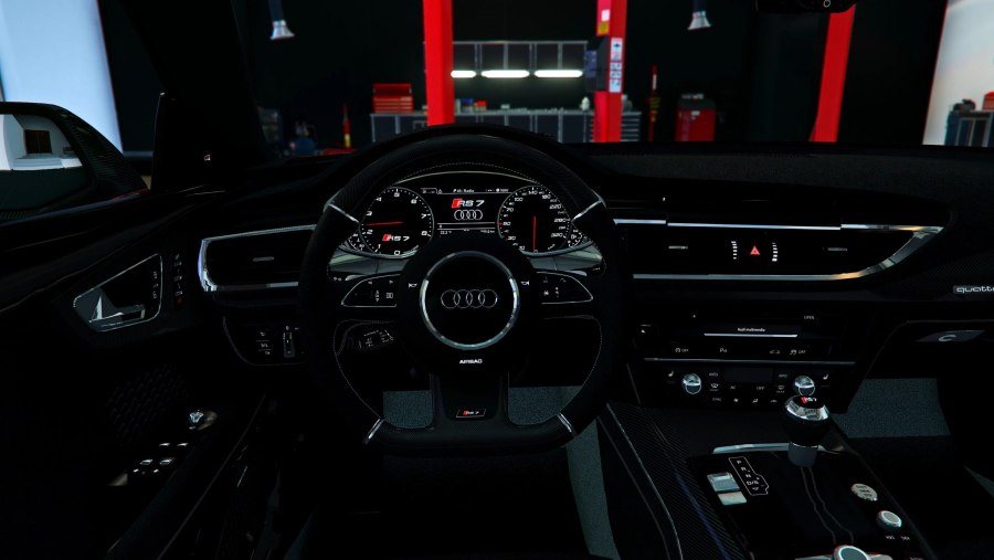 Audi rs7 Interior