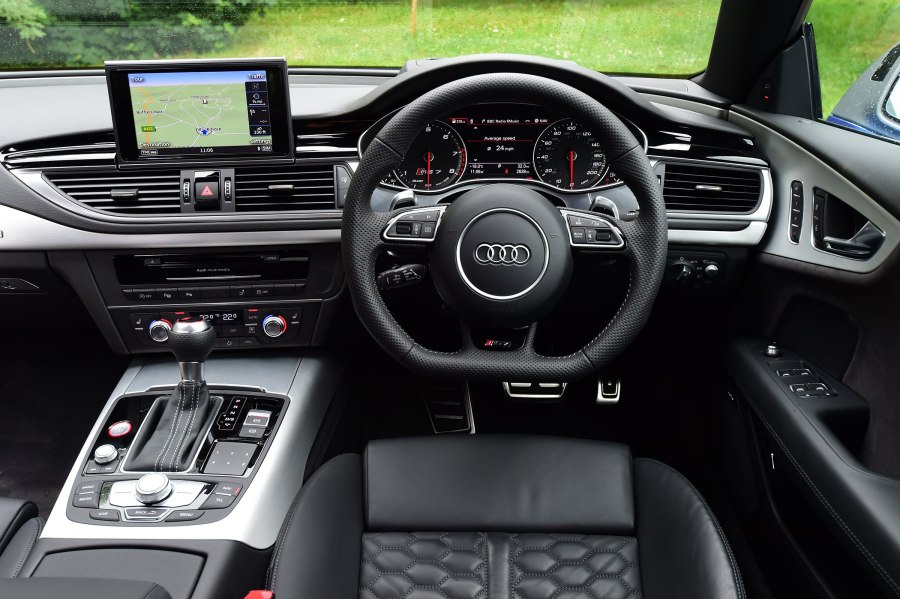 Ауди rs7 салон