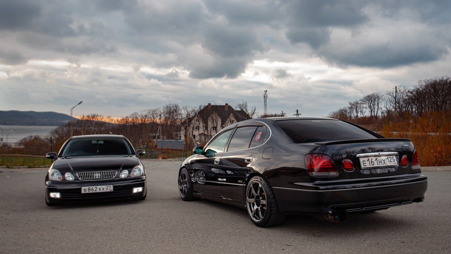 Toyota Aristo зимой