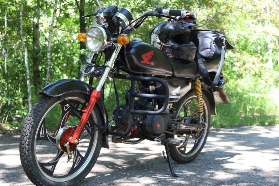 Мопед Alpha ЗИД yx50-c9